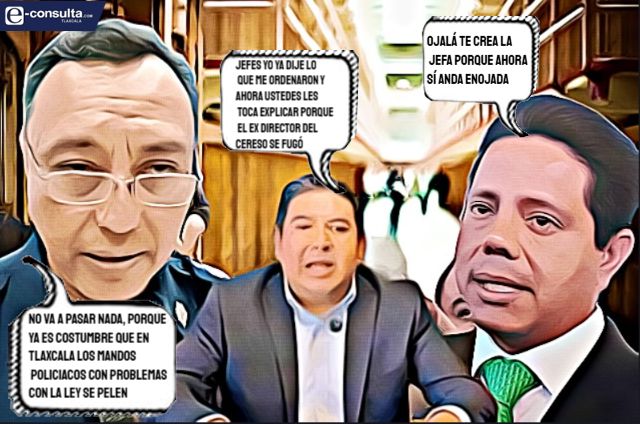  Señorío Tlaxcalteca… Otro mando policiaco que se fuga