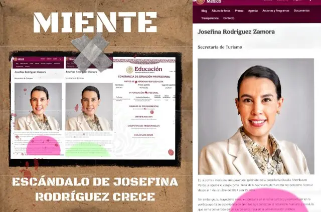  Crece el escándalo de Josefina Rodríguez