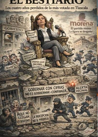  El Bestiario…Los cuatro años perdidos de la más votada en Tlaxcala