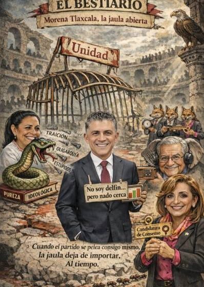  El Bestiario… La ruptura de Morena en Tlaxcala es inevitable